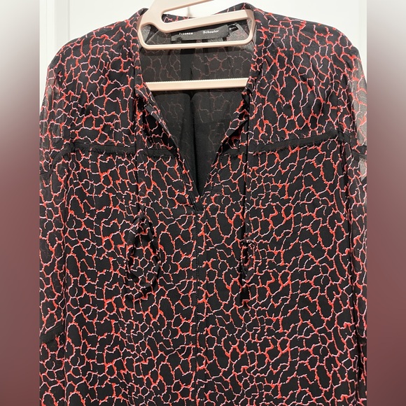 Proenza Schouler Crepe Chiffon Silk Dress Size 2 - Picture 7 of 11